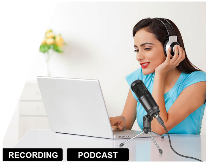 USB Microphone for laptop and Computers for Recording - Image 4