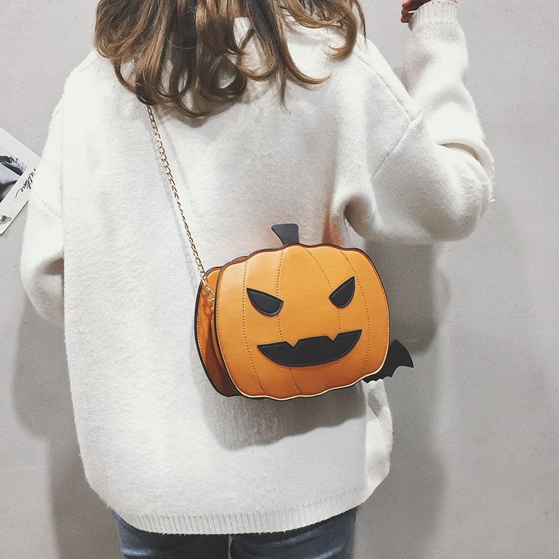 Pumpkin Light Shoulder Bag - Image 2