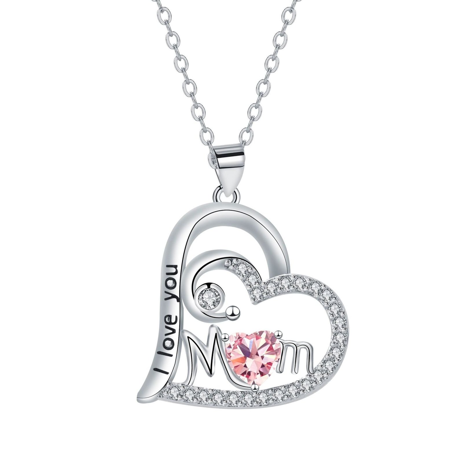 Mother's Day Necklace Mom Pendant Necklace Gift - Image 5