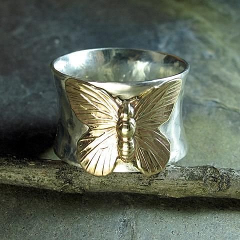 Retro Butterfly Creative Ring Vintage Jewelry - Image 2