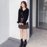 Women's ruffled shirt