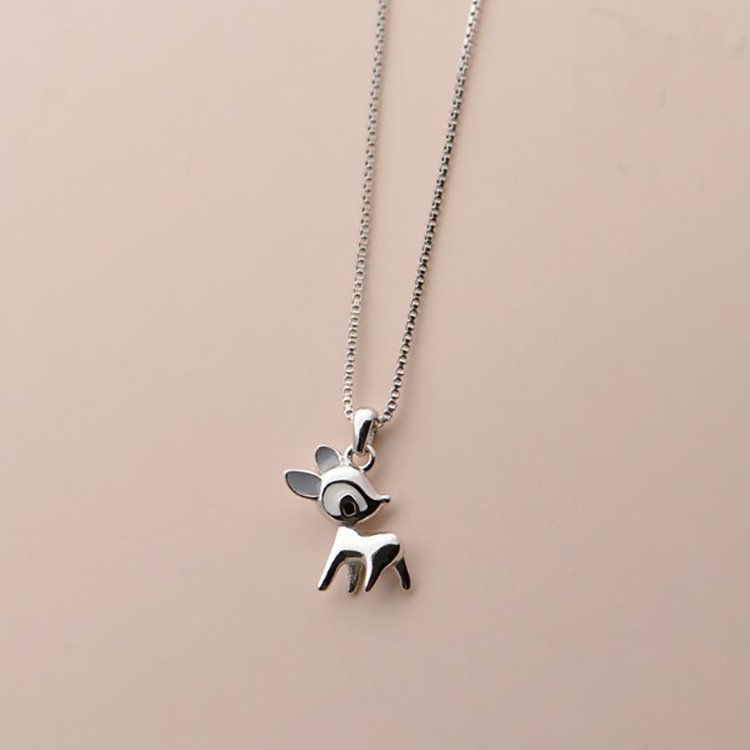 Cute deer clavicle chain - Image 3