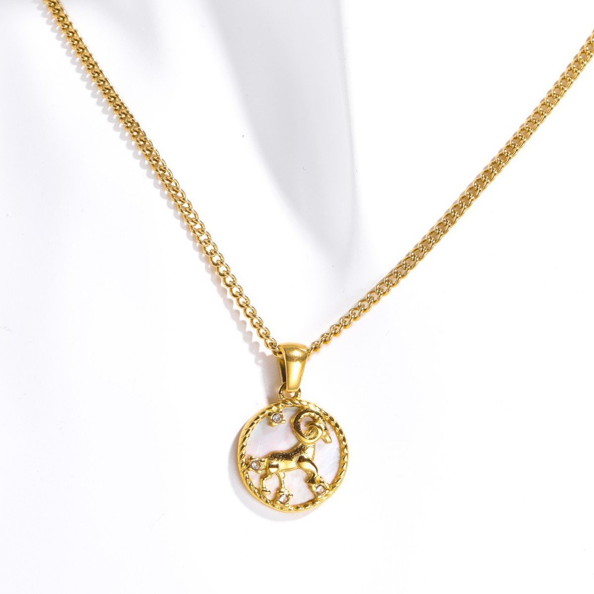 Stainless Steel European And American 12 Constellation Shell - Image 14