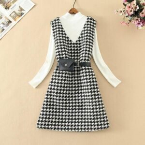 Short dress suit