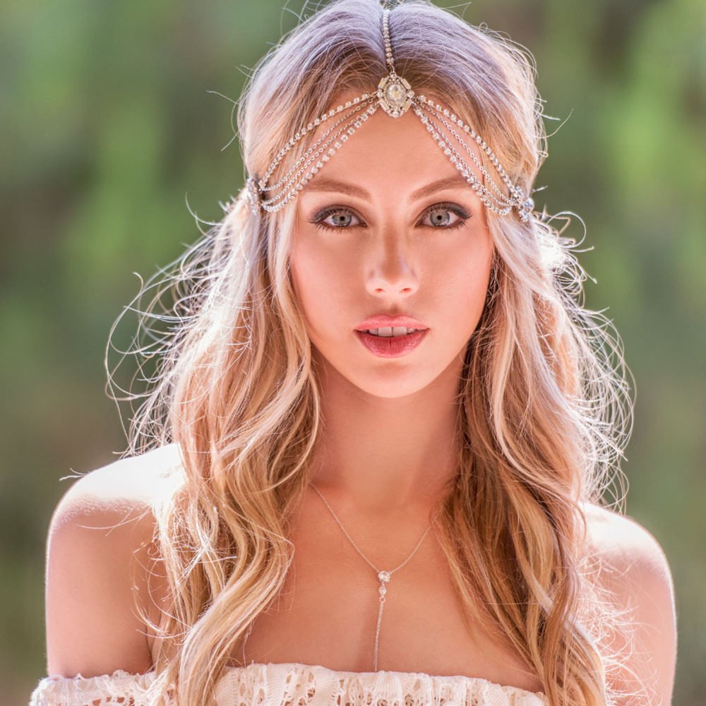Hair band bridal tiara - Image 3