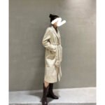 Temperament Windbreaker Women's Long Coat Autumn Coat