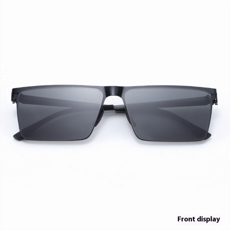Square Sunglasses Korean Polarized Men's And Women's Sun-shade Glasses