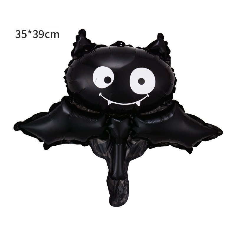 Mini Halloween Balloon Skull Pumpkin Bat Spider Aluminum Film Balloon - Image 14