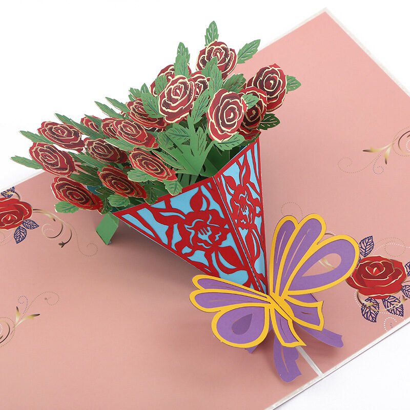 Mother's Day Pop-up Card With Colorful Butterflies - Image 39