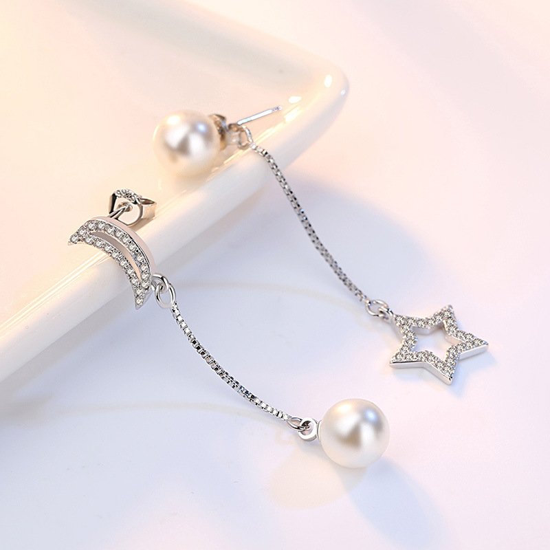Tassel star earrings ear line female long paragraph simple - Image 3