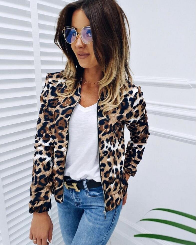 Fashion Leopard Loose Explosion Jacket - Image 2