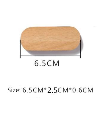 Solid wood magnetic key hook wall hanging - Image 6