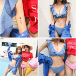 Two-piece Bikini Sexy Small Breasts Gathered