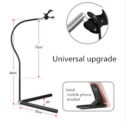 Watch TV bedside phone holder universal clip overshoot support frame - Image 7