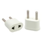 Round flat dual-purpose conversion plug