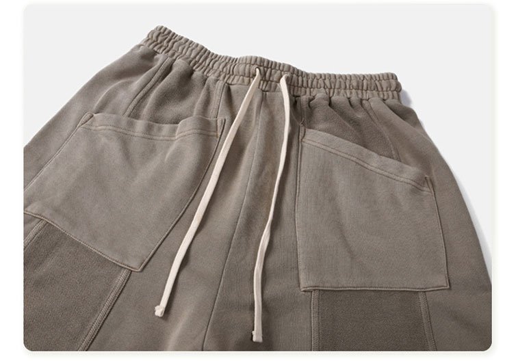 Distressed loose men's shorts - Image 2