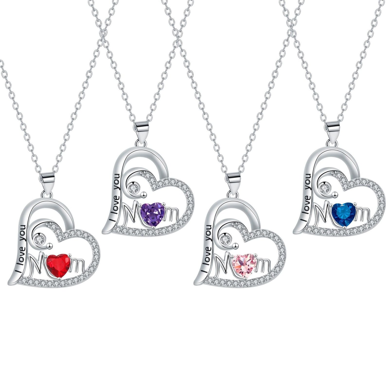 Mother's Day Necklace Mom Pendant Necklace Gift