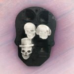 Creative 3D Mold Skull Silicone Ice Box