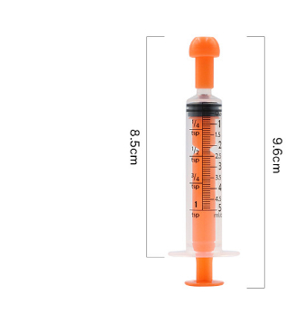 Pet Colorful Plastic Syringe Feeder Plastic Syringe - Image 12