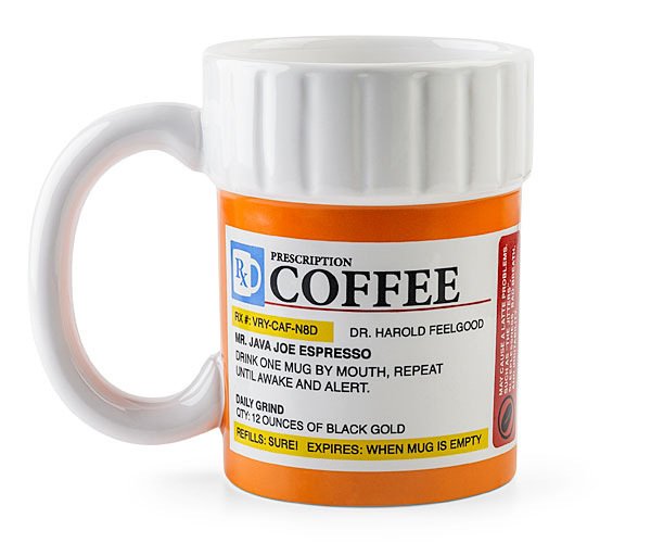 RIGHT MEDICINE CERAMIC COFFEE CUP - Image 9