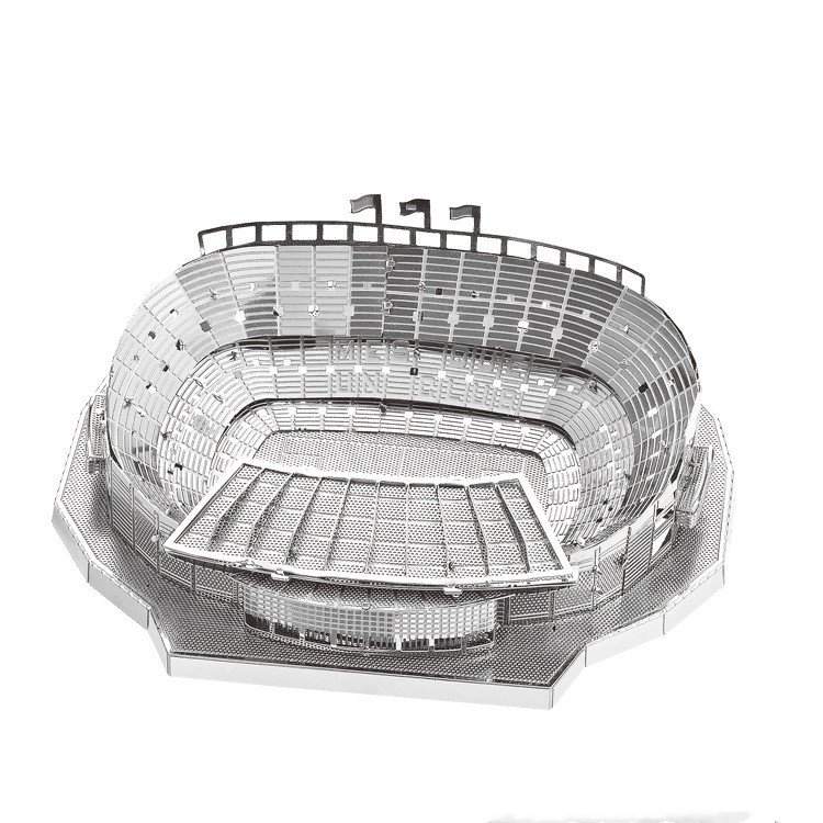 Nou Camp football stadium assembly model - Image 3