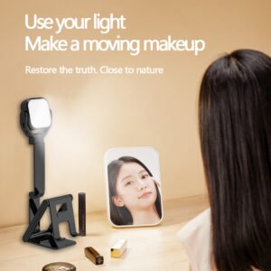 Portable Mobile Phone Live Broadcast Bracket LED Square Light