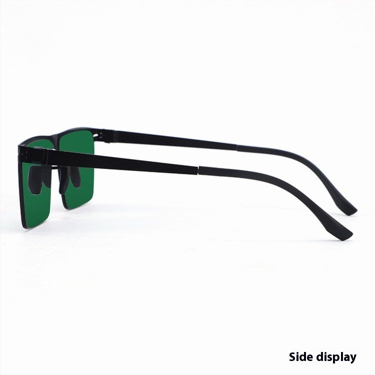 Square Sunglasses Korean Polarized Men's And Women's Sun-shade Glasses - Image 3