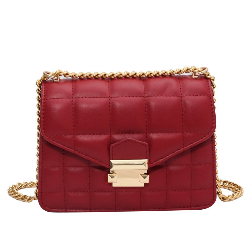 Winter texture one-shoulder diagonal small square bag - Image 3