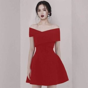 Ladies' High-End Temperament Retro Hepburn Style Little Black Dress