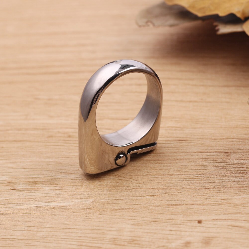 Punk Metal Lighter Ring - Image 4
