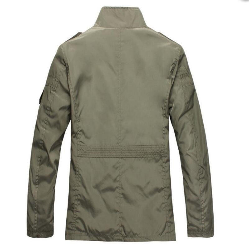 Plus size men's trench coat - Image 2