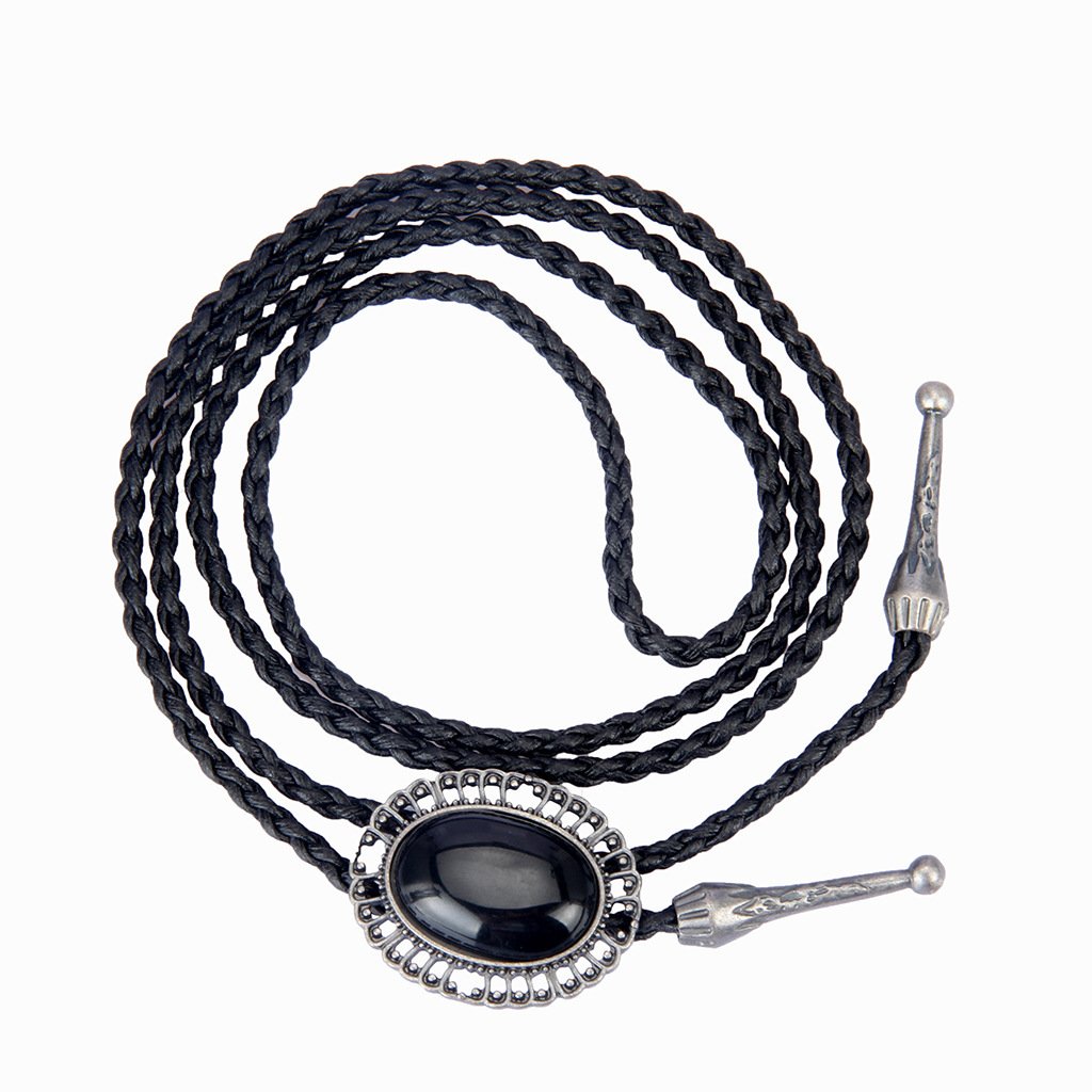 Agate Jewel Denim Poirot Collar - Image 3