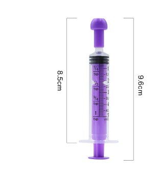 Pet Colorful Plastic Syringe Feeder Plastic Syringe - Image 11