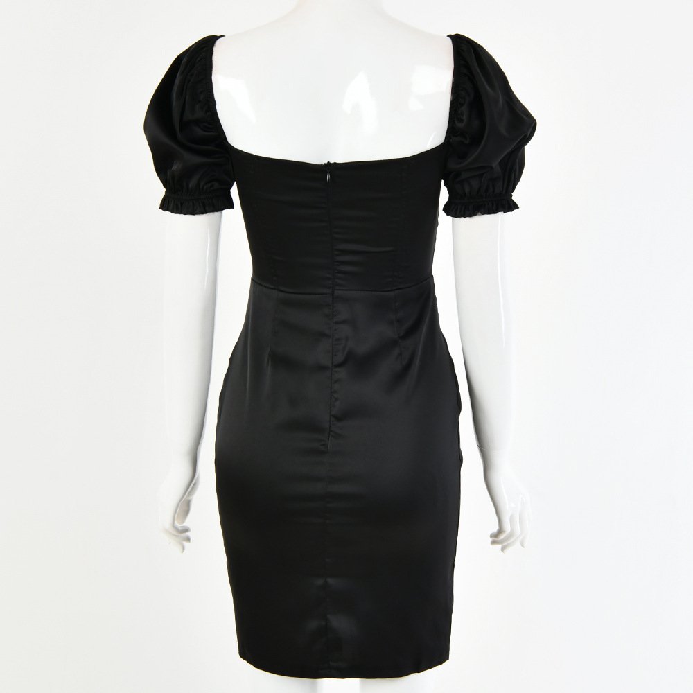 Tight dress with chest zipper - Image 18