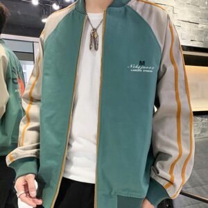 Vulture Print Bomber Jacket