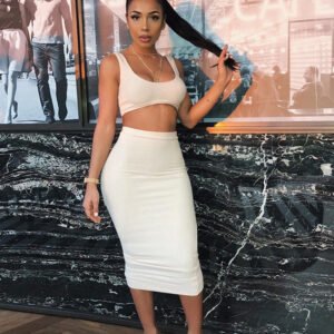 Two-piece hot skirt