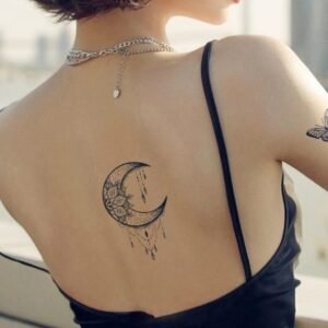 Tattoo Sticker English Letters Ins Style Men's Dark Women's Waterproof