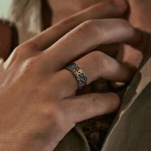 Retro Sun Fashion Trendy Men's Open Ring