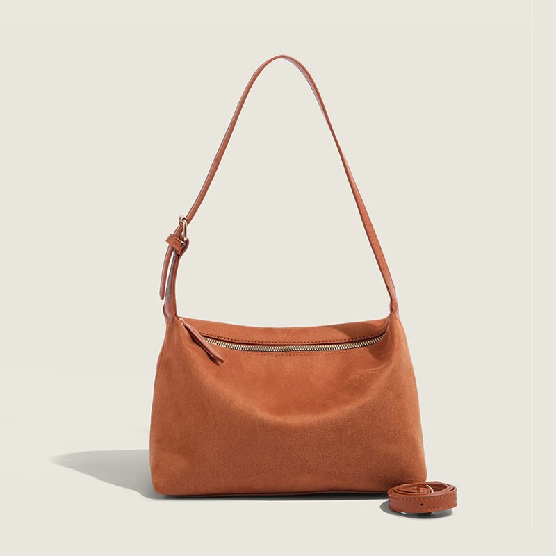 Women's Autumn And Winter New Suede Matte Suede Underarm Bag - Image 6