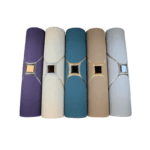 Gray diamond-studded deerskin velvet thickened wallpaper
