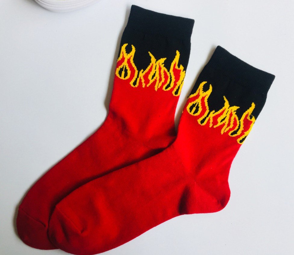 Tide brand flame socks - Image 7