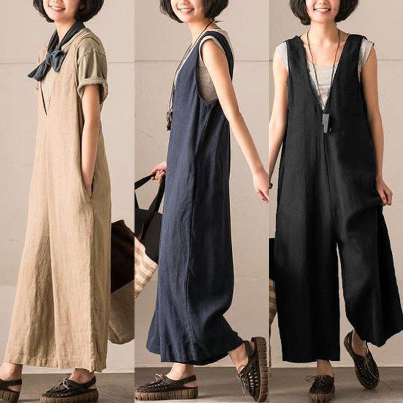 Women's fat mm slim fashion wide leg - Image 2