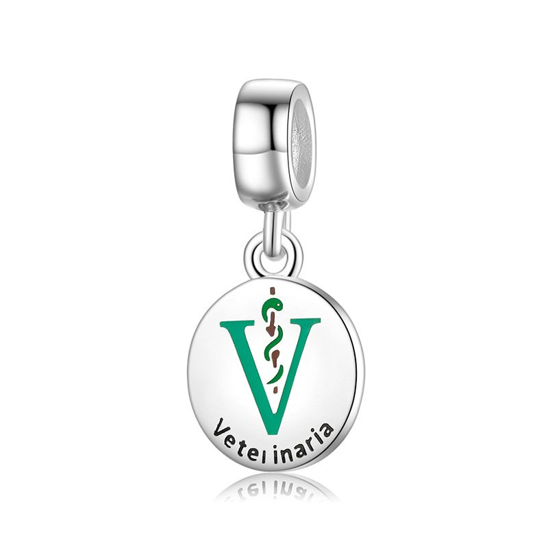S925 Sterling Silver Beads Creative Professional Spanish Silver Series Pendant DIY Bracelet Accessories Silver Beads - Image 13