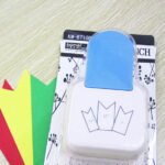 Tag bookmark punching machine