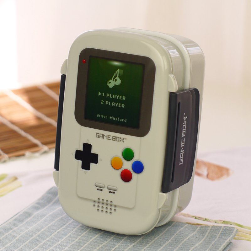 Game Machine Pattern Double Layer Bento Box - Image 3