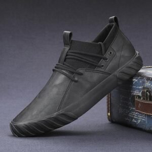 Flash step men's leather casual shoes