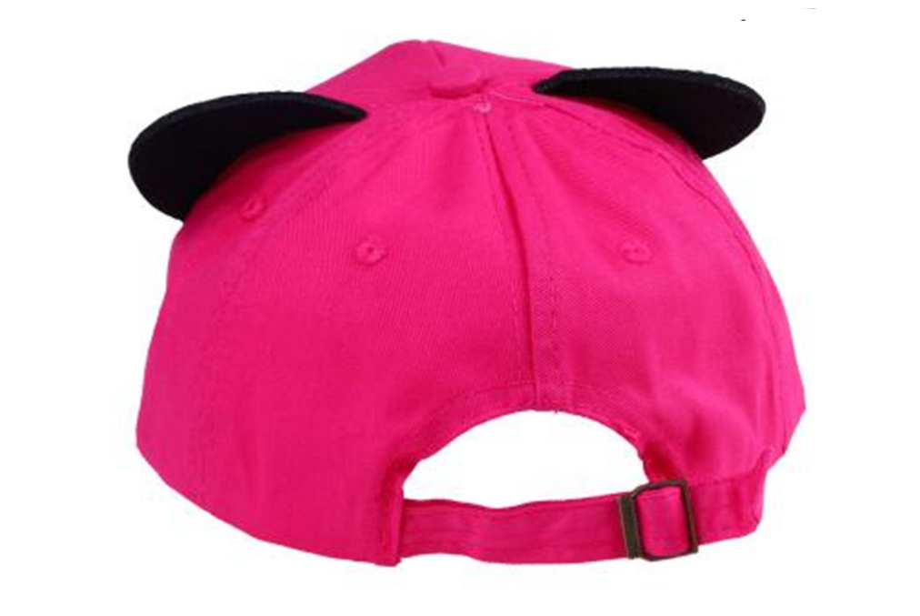 Spring And Summer Denim Baseball Cute Cat Ears Baseball Sunscreen Visor Baby Cat Hat - Image 2