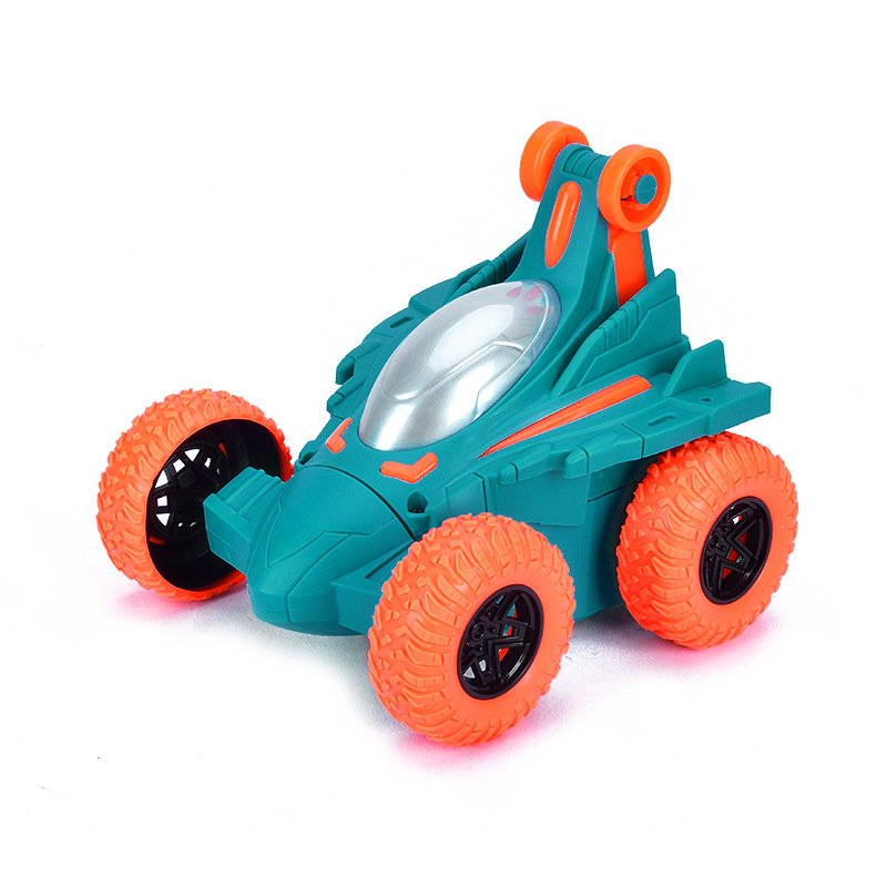 Electric Sound And Light Tipping Toy Car - Image 6