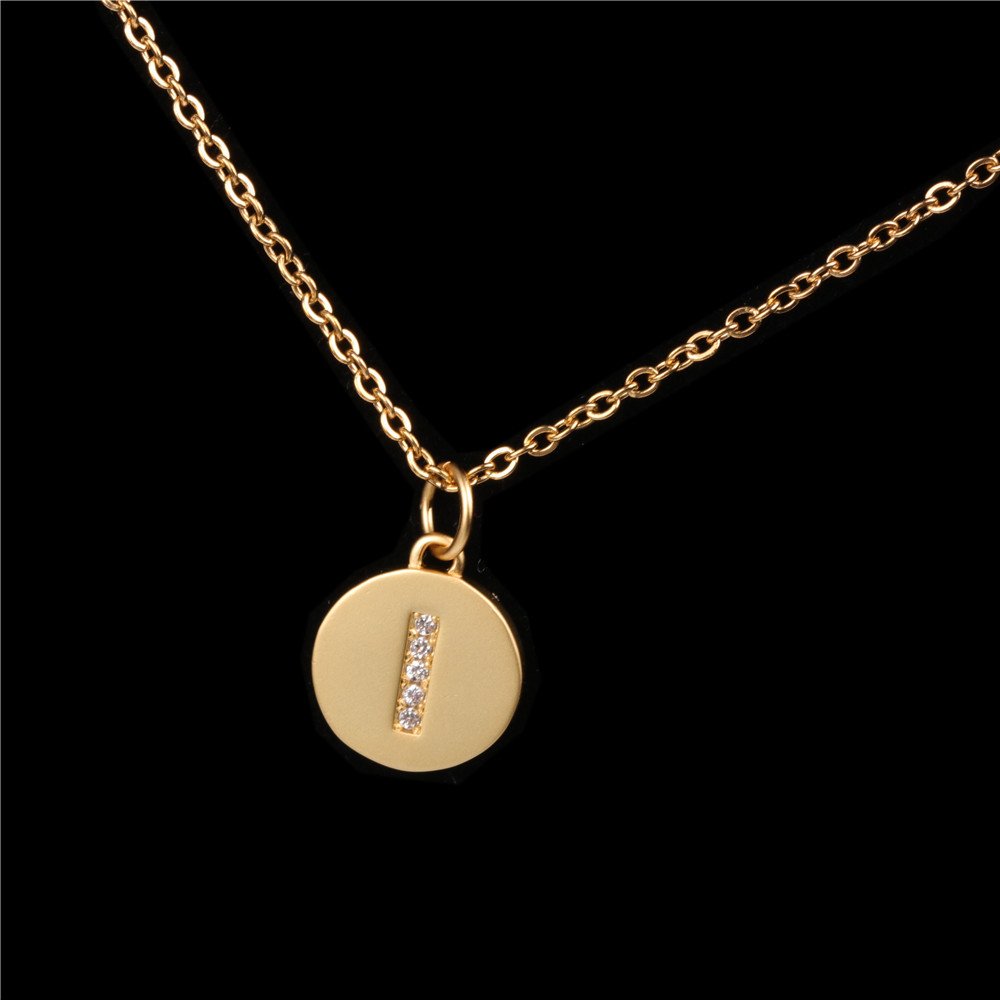 26 English Letter Pendant With Diamond Frosted Matte - Image 11