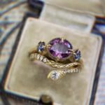 Fashion Insert Box Ring European And American Women Inlaid Zircon